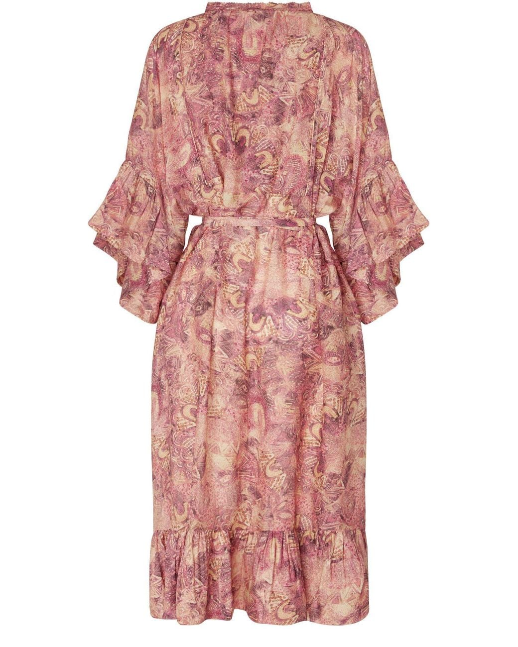 Isabel Marant Pink Printed Long Dress