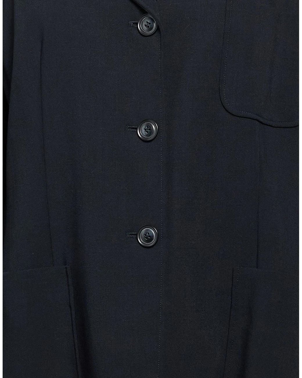 Weekend by Maxmara Blue Blazer Virgin Wool, Viscose, Polyamide, Elastane