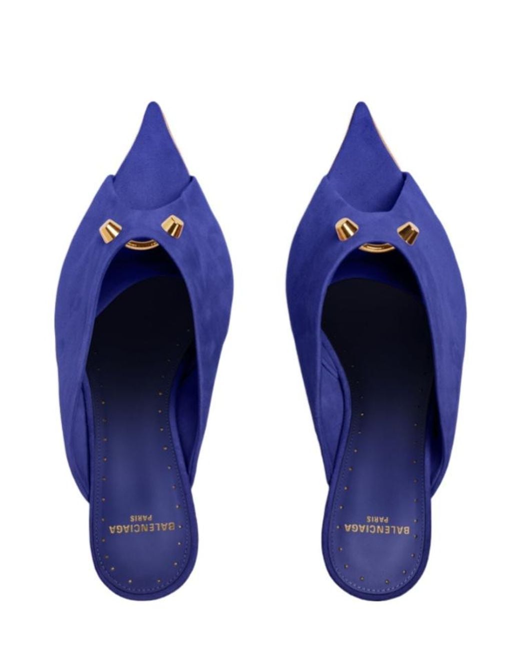 Balenciaga Purple Midnight City 95 Mules