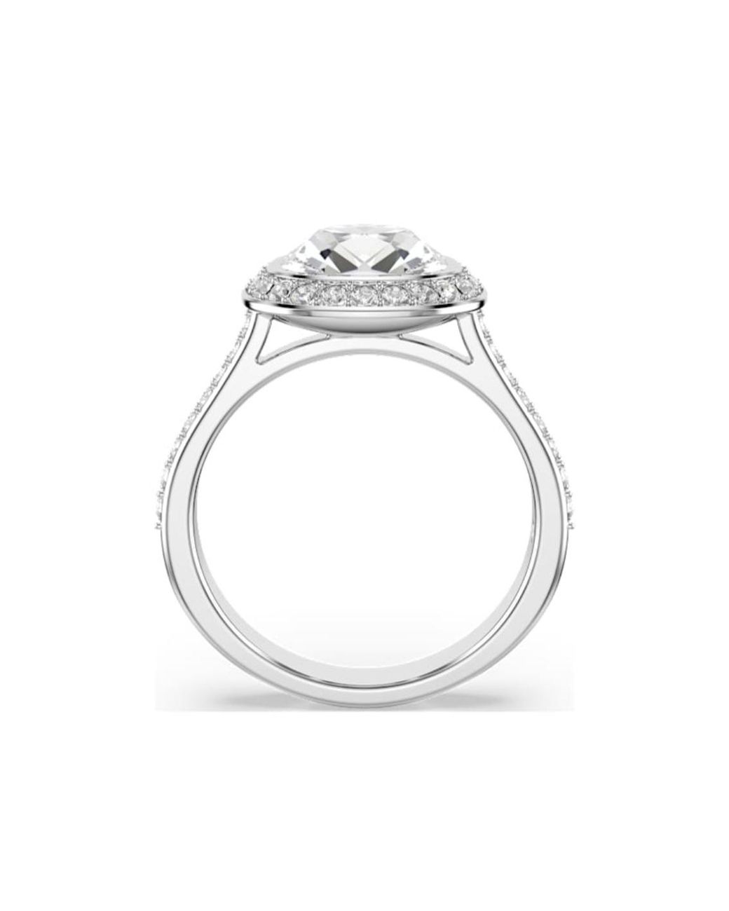 Swarovski White Una Angelic Ring