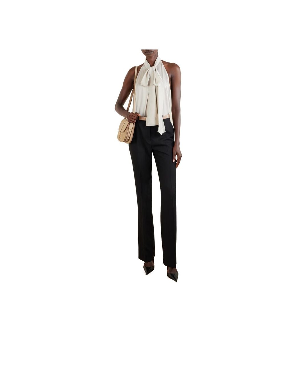 Tom Ford Natural T-Bar Flap Shoulder Bag