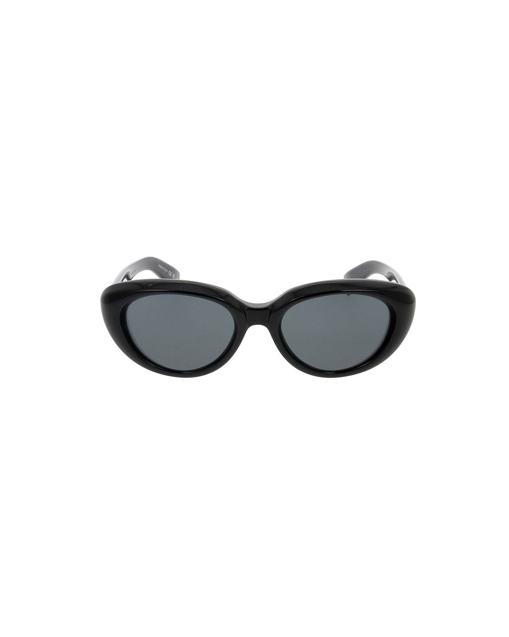 Saint Laurent Black Eyewear Cat-Eye Frame Sunglasses