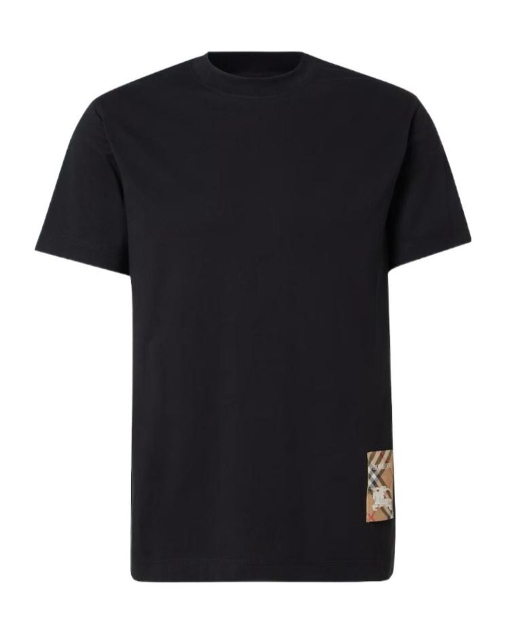 Burberry Black Short-Sleeved T-Shirt for men