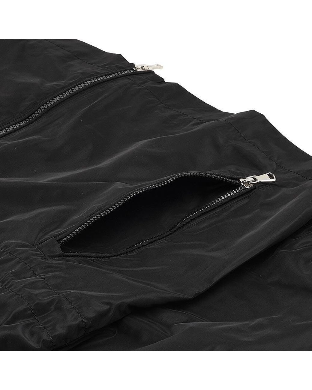 EA7 Black Long-Sleeve Zip-Up Jacket