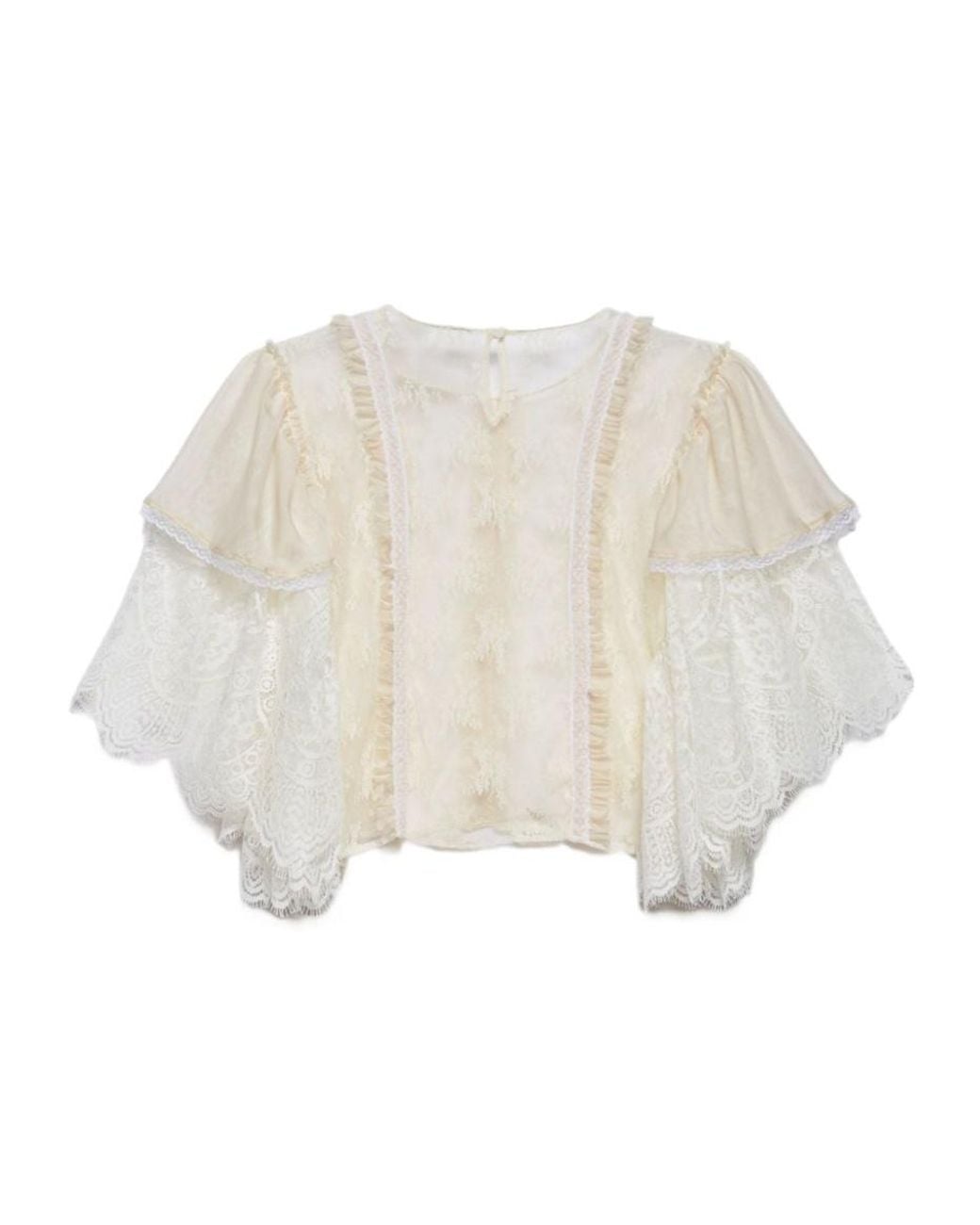 Aniye By White Lace Top