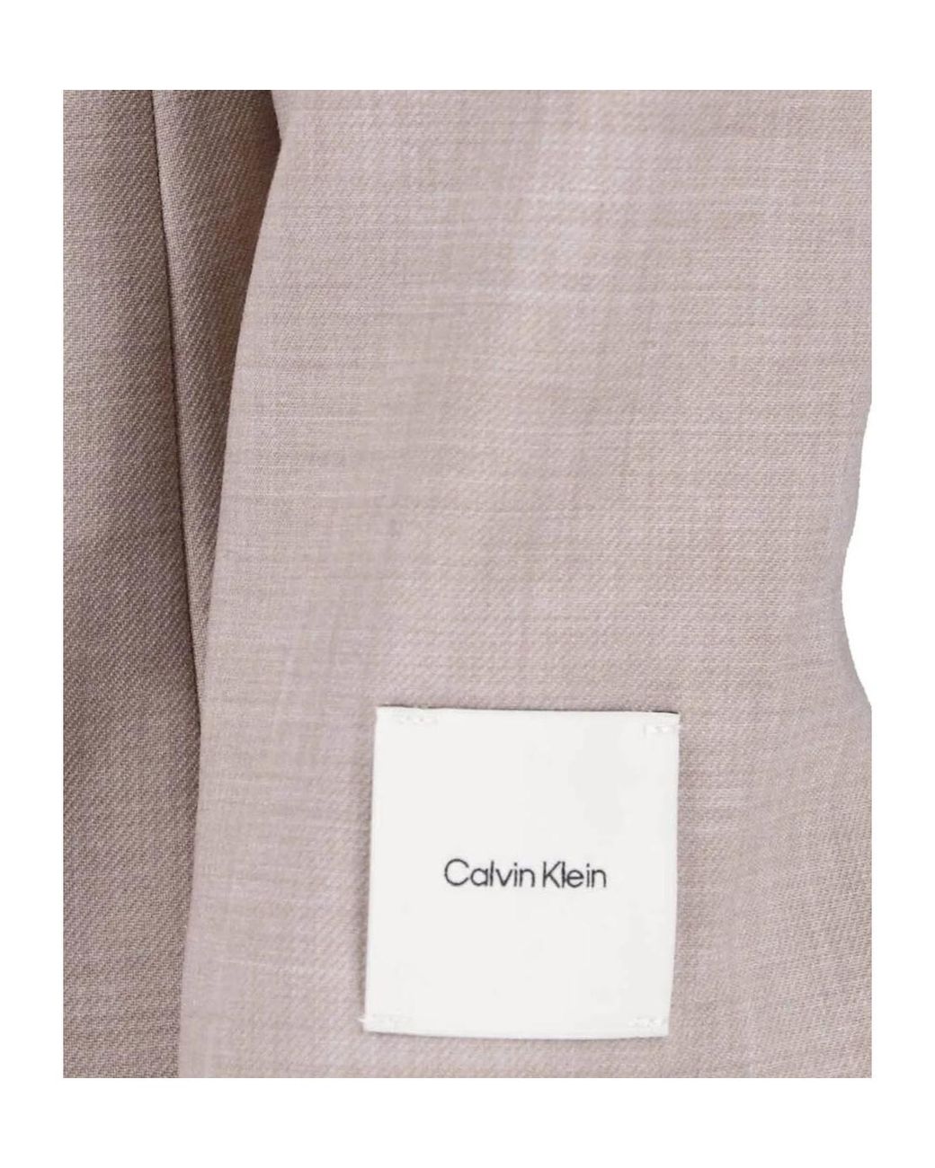 Calvin Klein Pink Single-Breasted Blazer