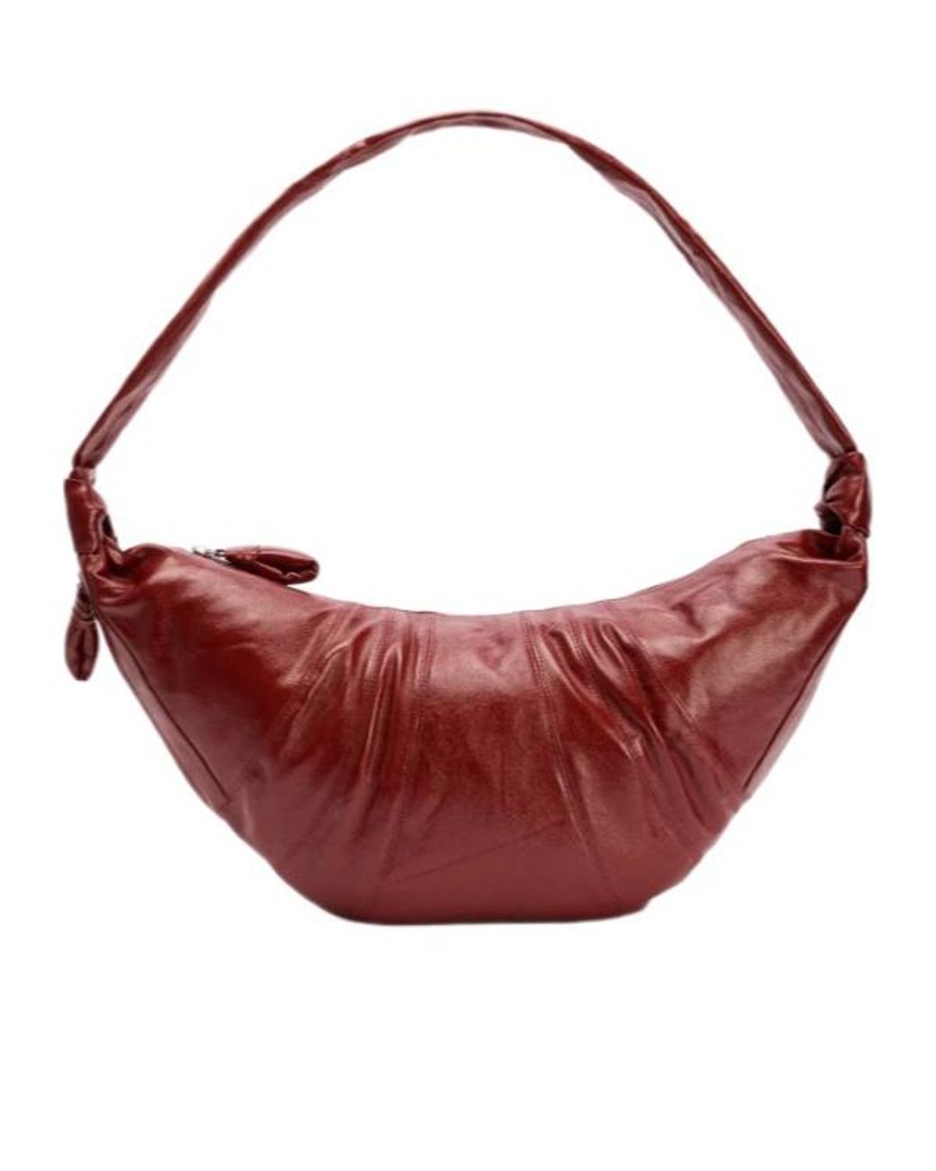 Lemaire Red Large Croissant Shoulder Bag