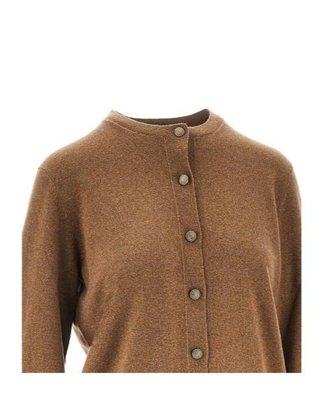 Loro Piana Brown Classic Cardigan