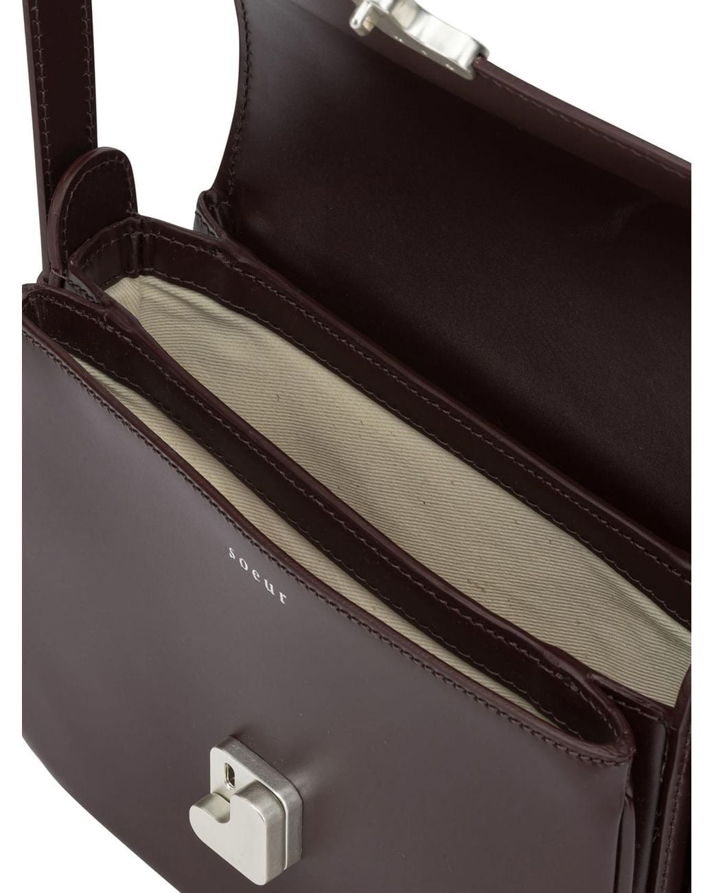 Soeur Brown Bellissima Mini Shoulder Bag