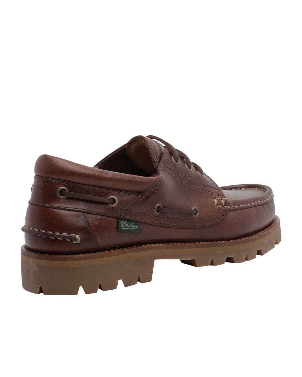 Paraboot Brown Lace-Up Dress Shoes for men