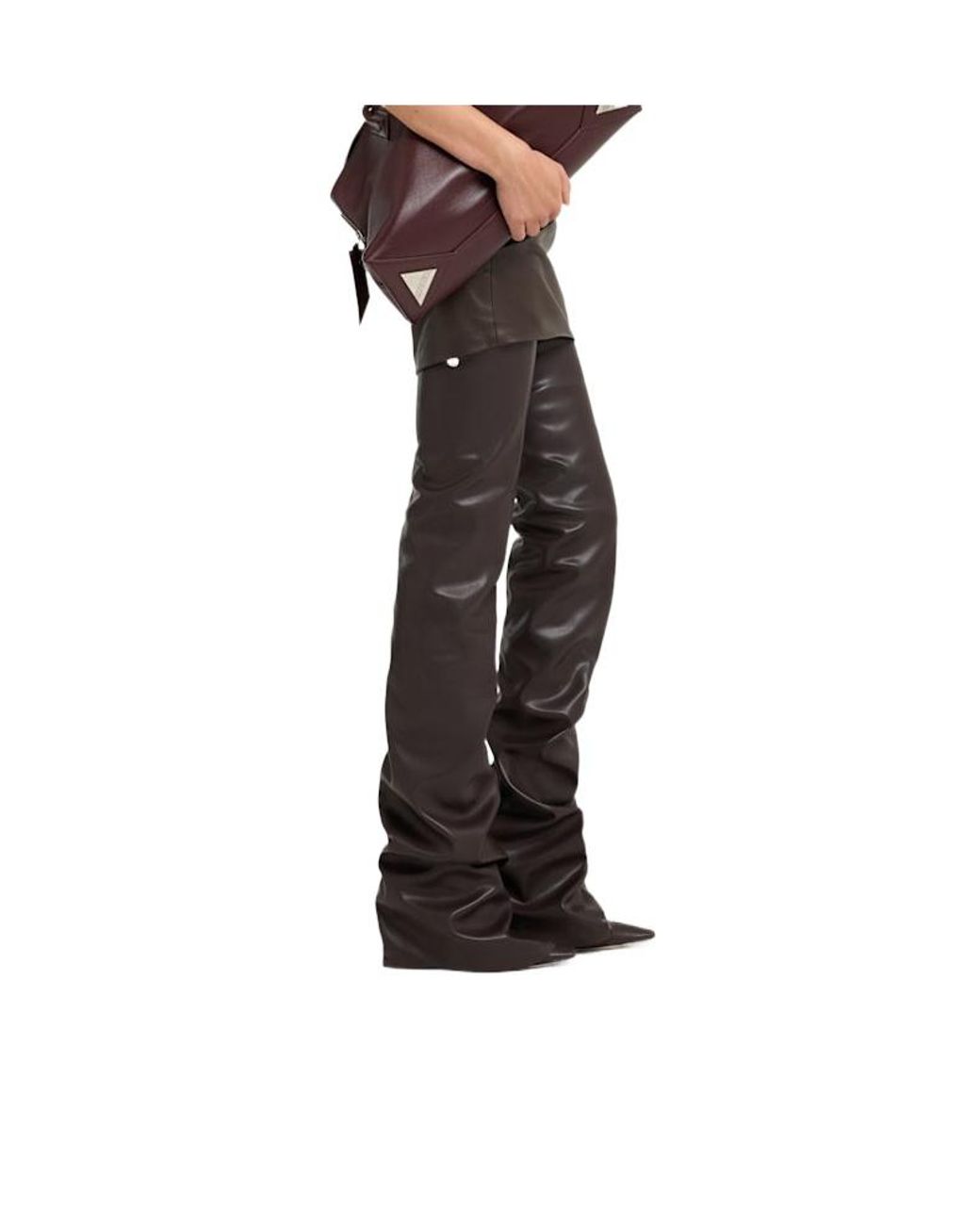 The Attico White 95Mm Robin Otk Thigh High Boots