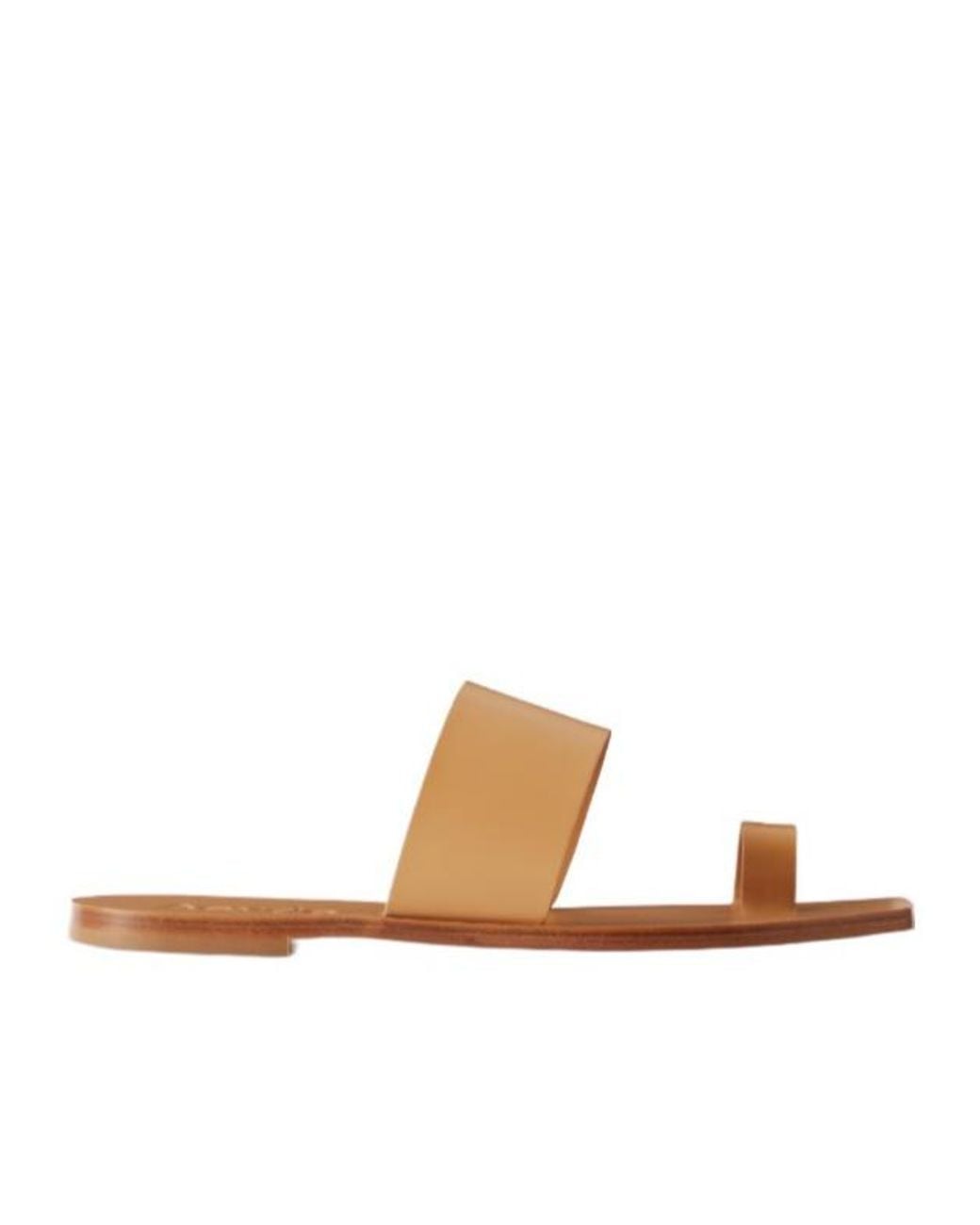 Aeyde Multicolor Leather Flat Sandals
