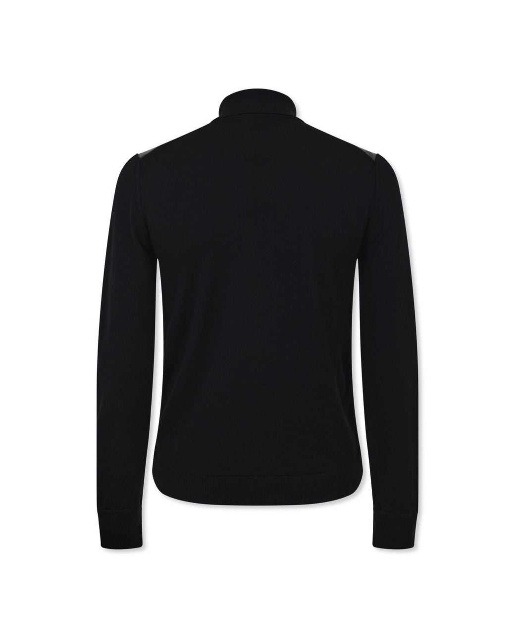 Tom Ford Black Leather Panel Shirt for men