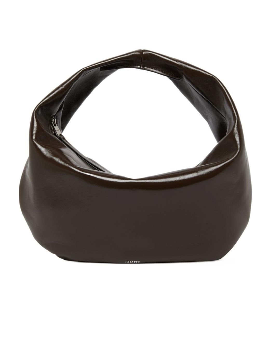 Khaite Black Zipper Tote Bag