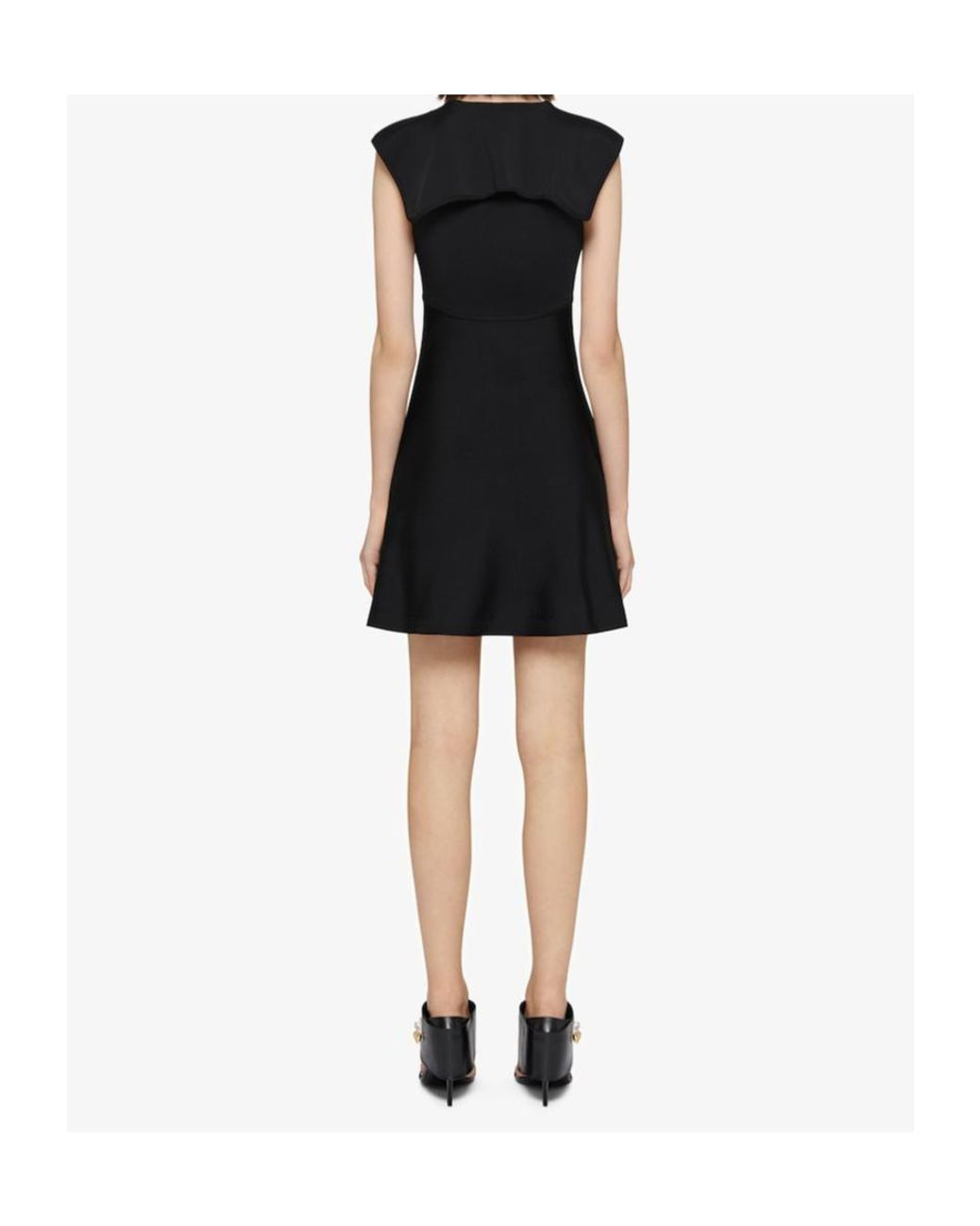 Givenchy Black Sailor-Collar Dress