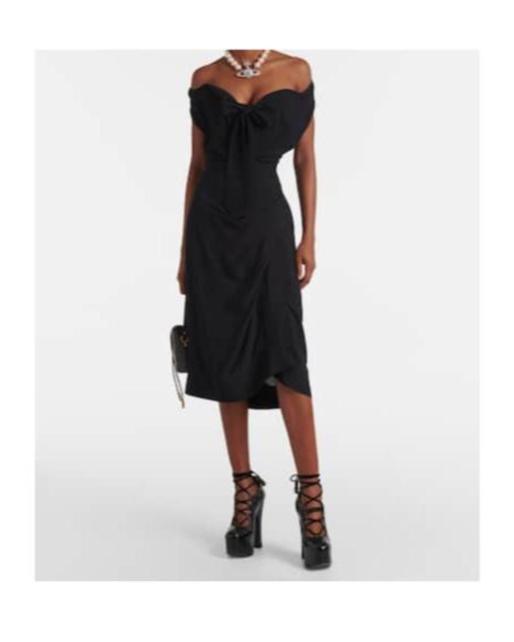 Vivienne Westwood Black Corset Dress