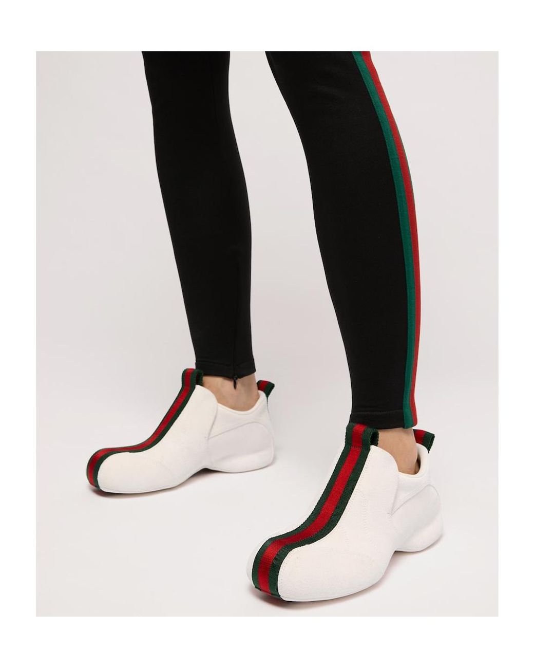 Gucci White Drip Sneaker
