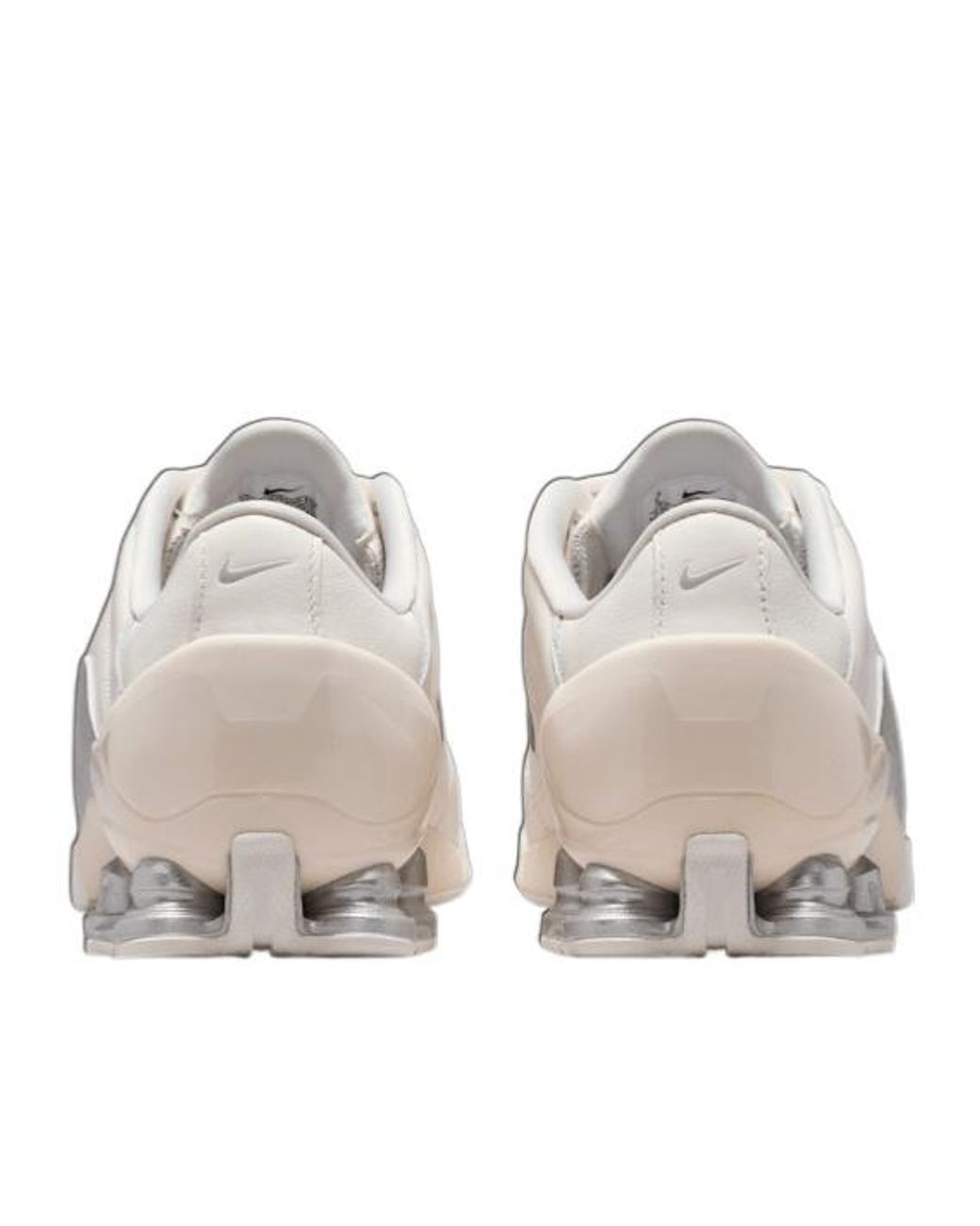 Nike White Total 90 Shox Lace-Up Sneakers