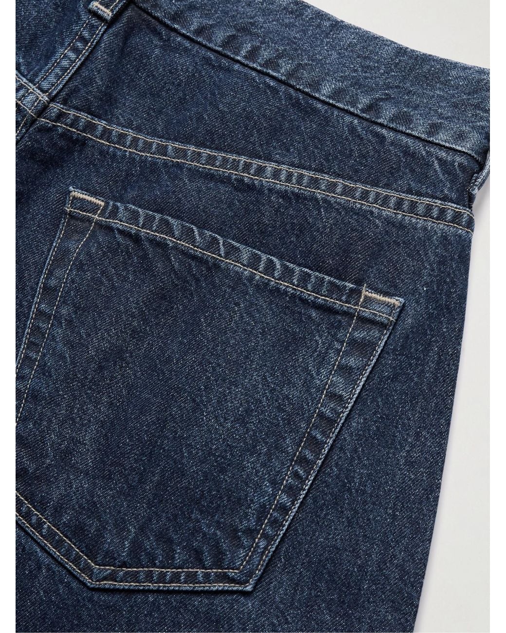 Citizens of Humanity Blue High-Rise Wide-Leg Jeans