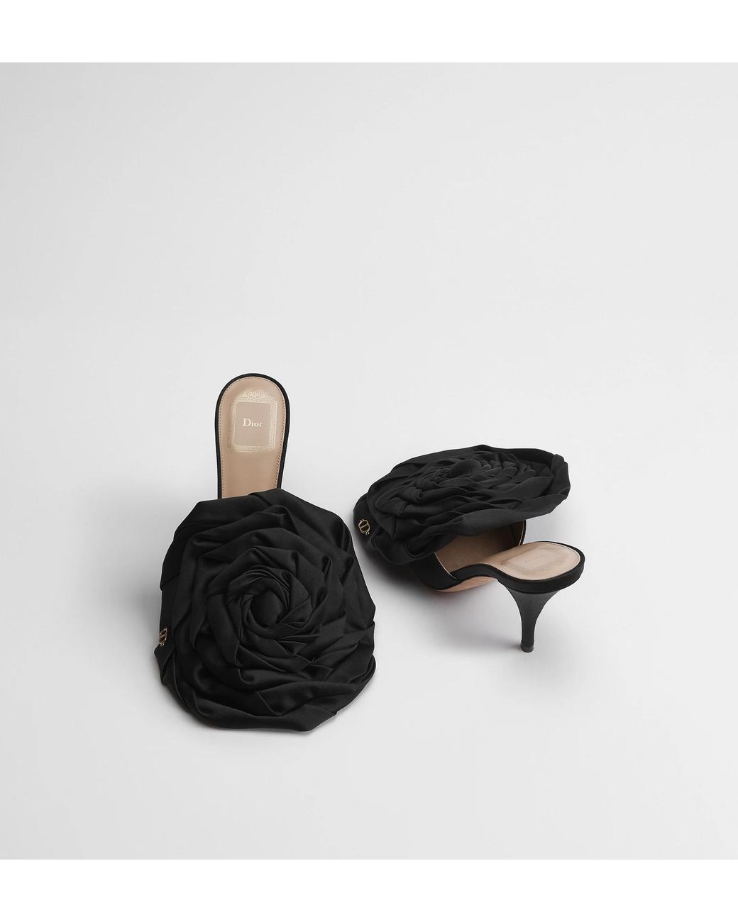 Dior Black Aurore Heeled Sandal