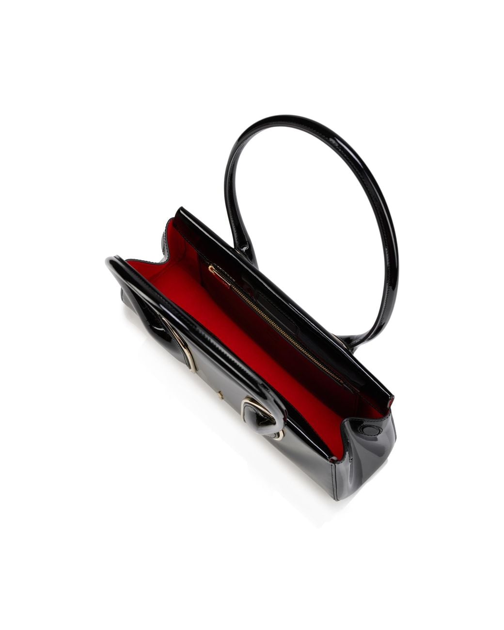 Christian Louboutin Black Top-Handle Shoulder Bag