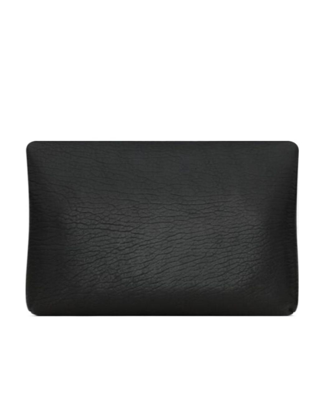 Saint Laurent Black Cassandre Large Envelope Pouch
