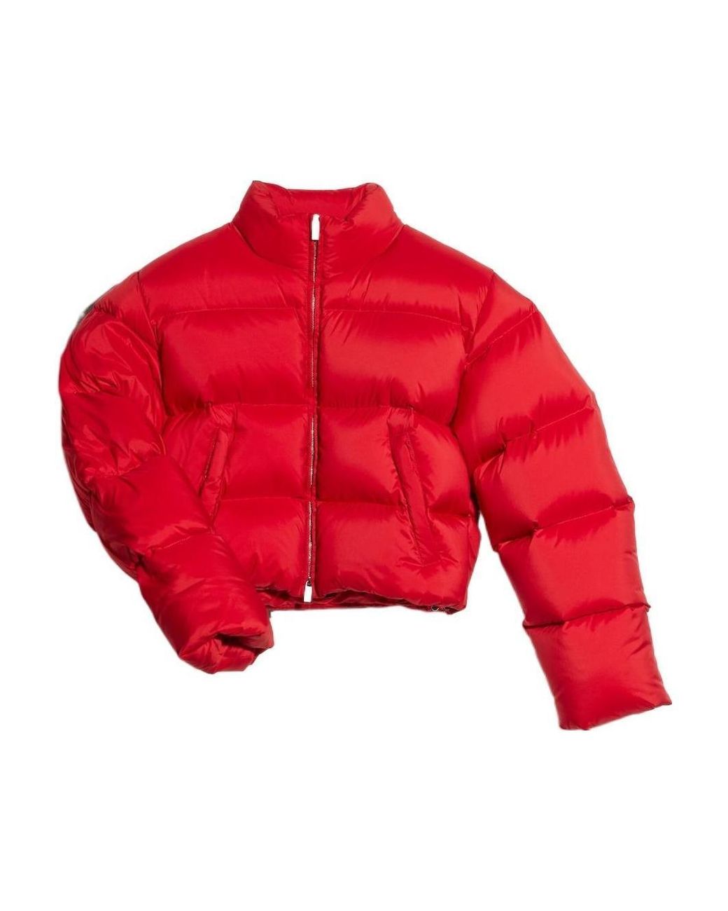 Gucci Red Padded Cropped Jacket