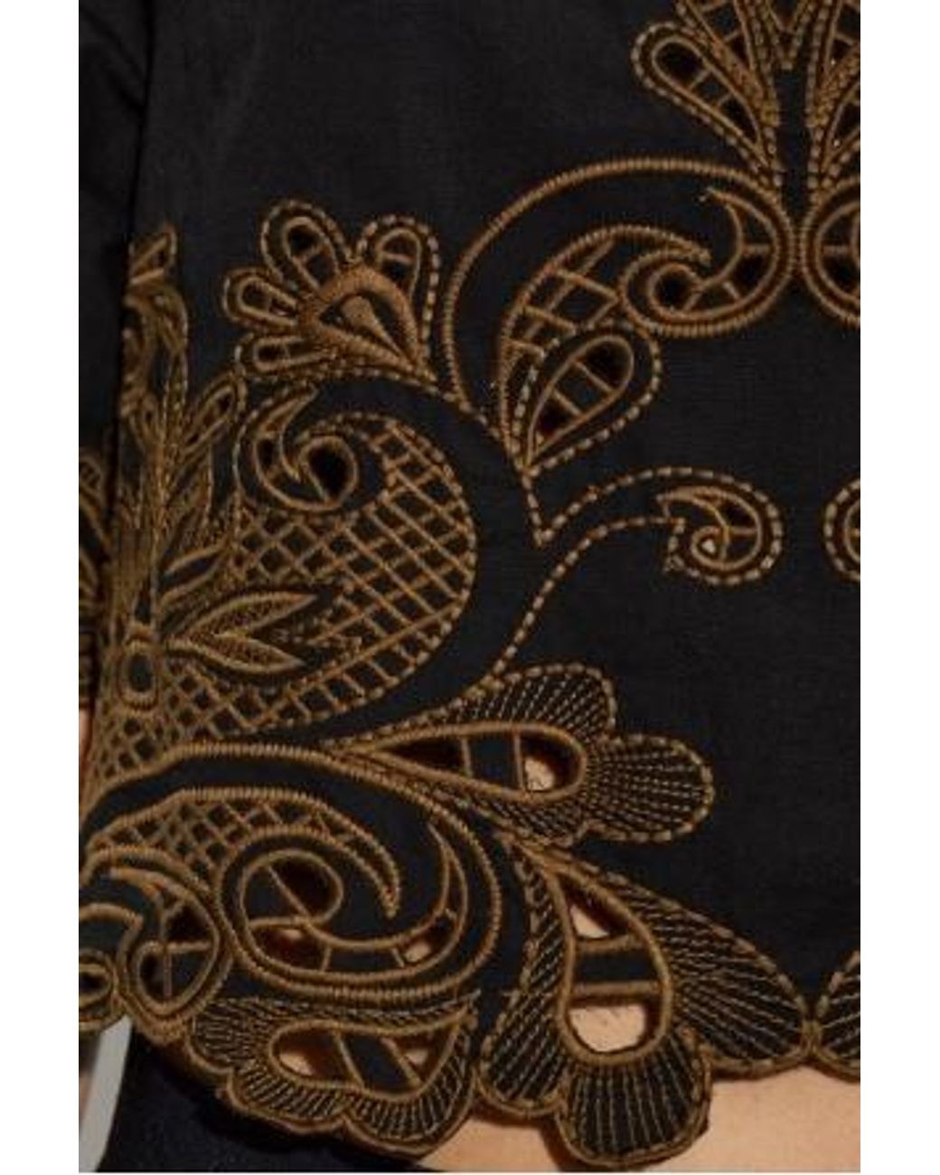 AllSaints Black Short-Sleeved Top