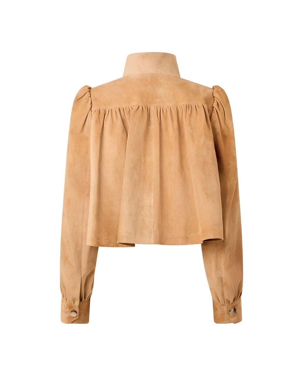 Chloé Natural Casual Long-Sleeve Jacket