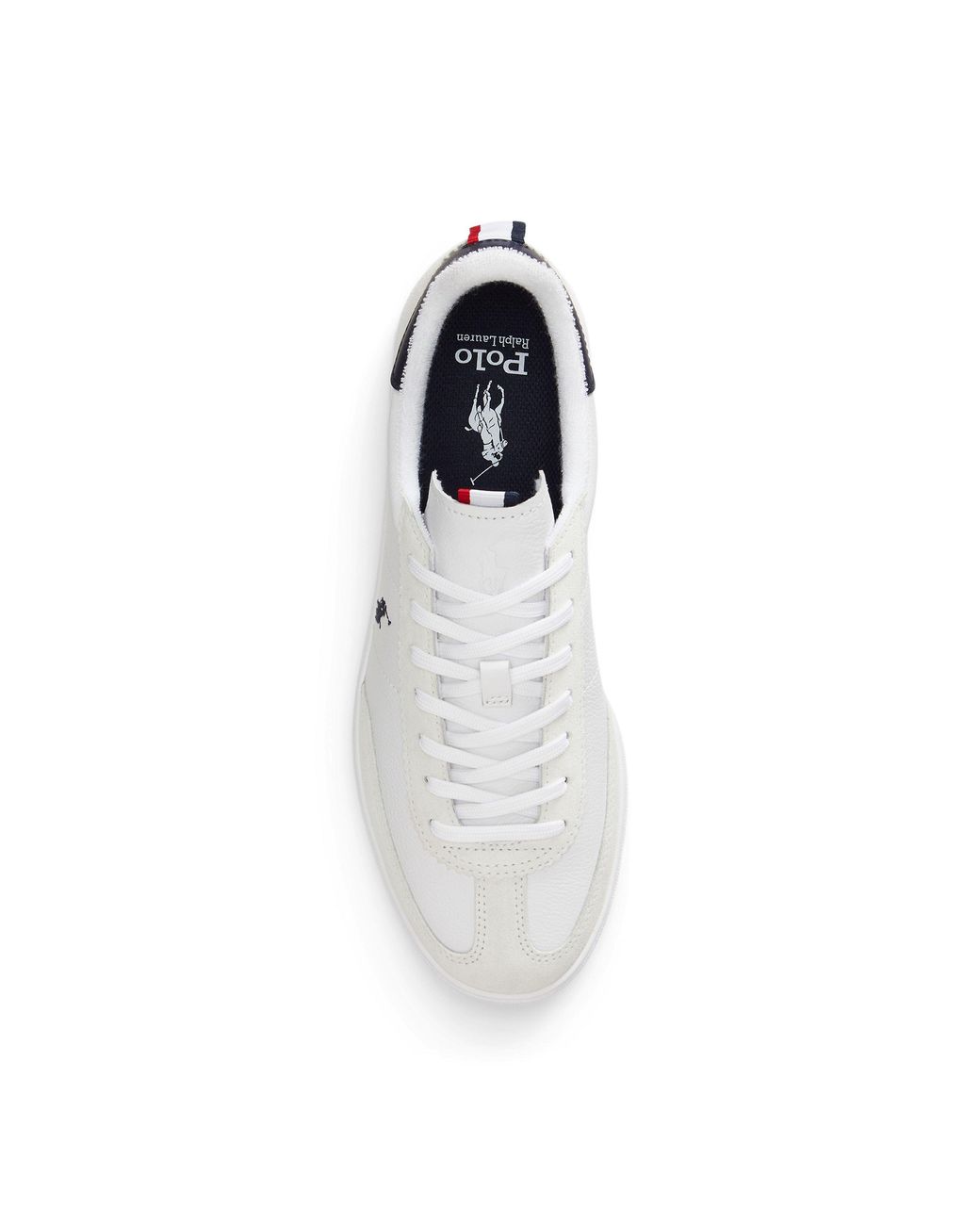 Polo Ralph Lauren White Low-Top Sneakers for men