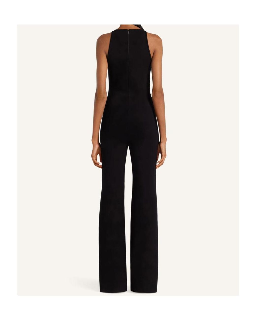 Courreges Black Courrèges Milano Knitted Allover Jumpsuit