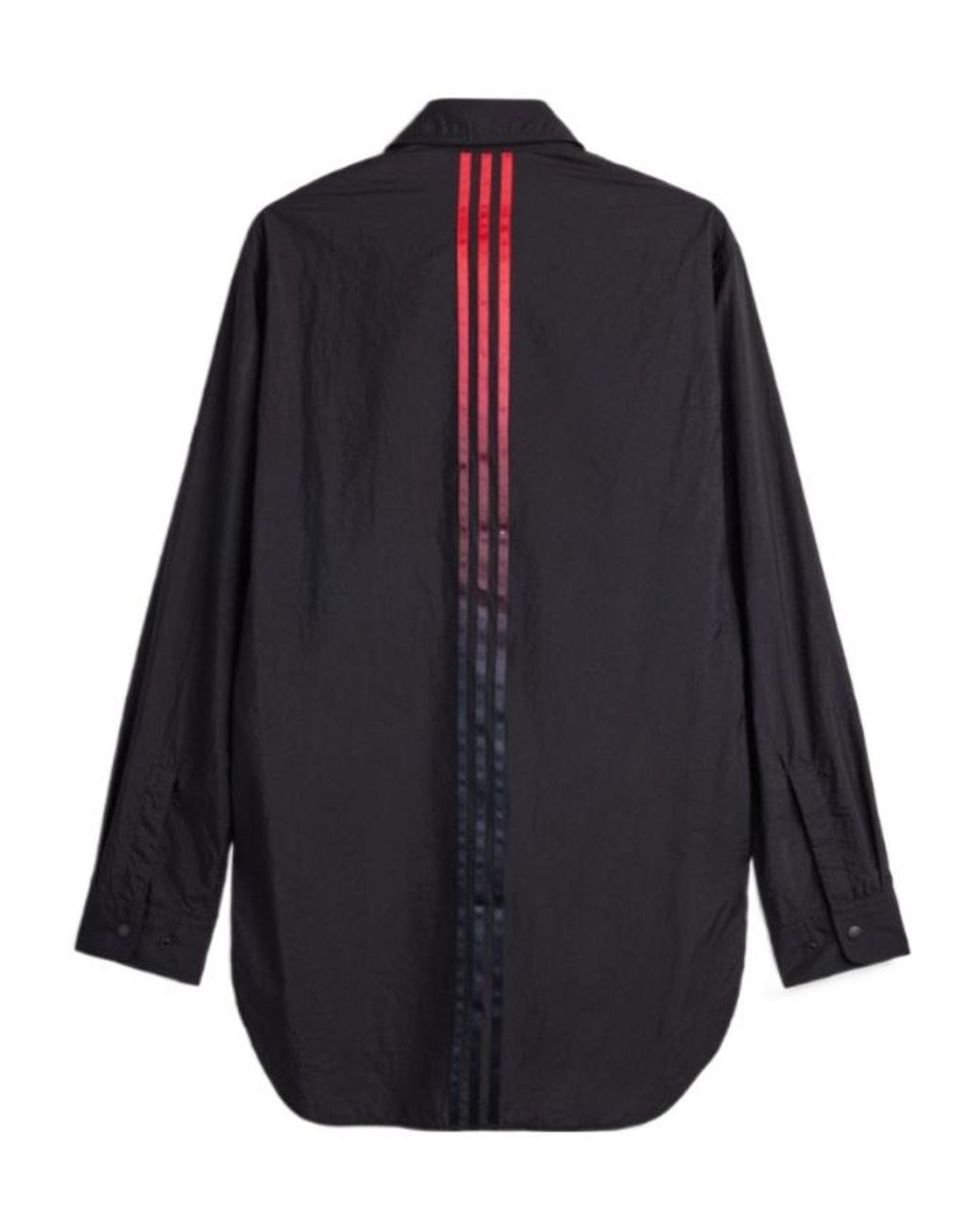 Y-3 Blue Gradient 3 Stripes Overshirt for men