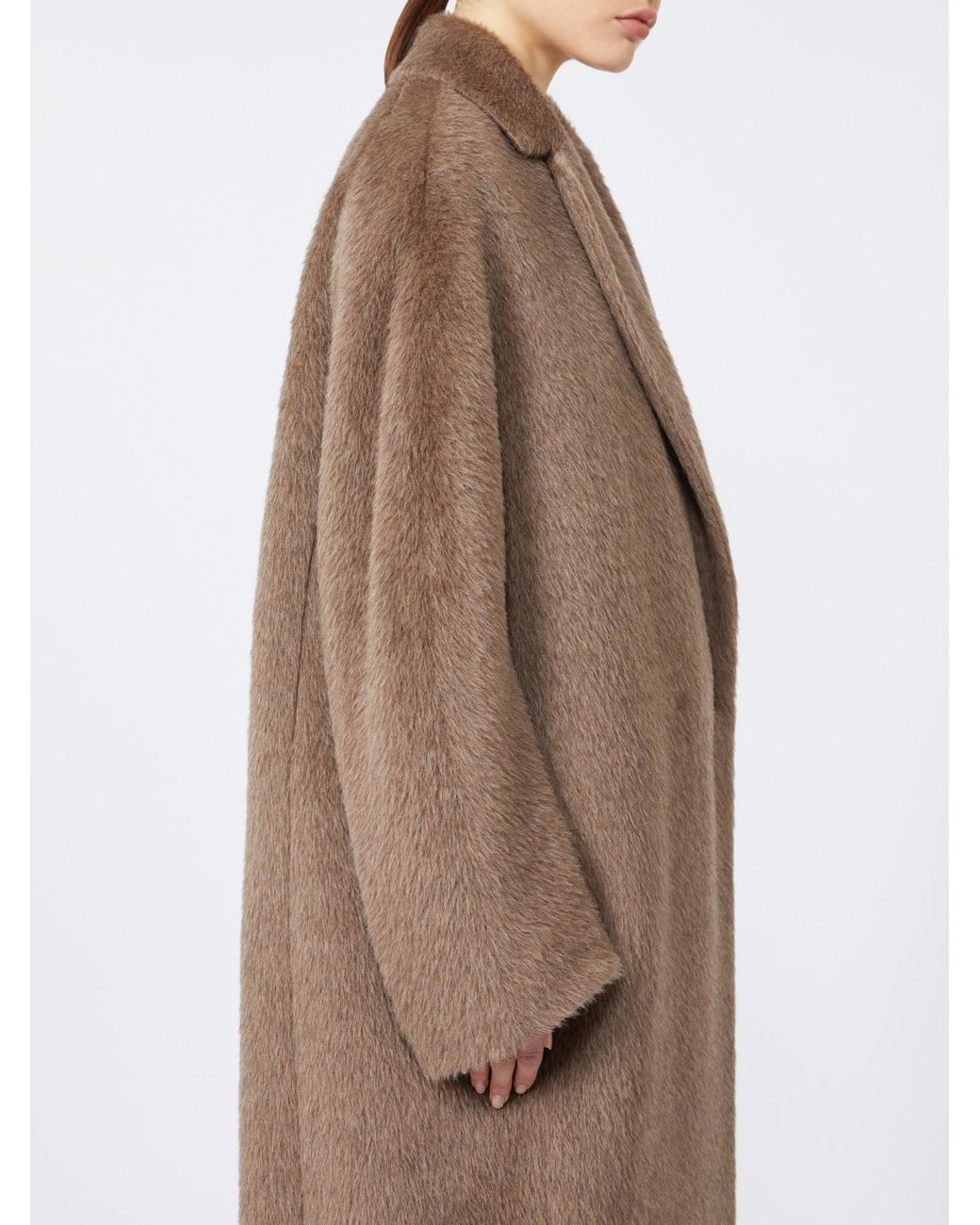 Max Mara Brown 'S Giorgia Long-Sleeved Coat