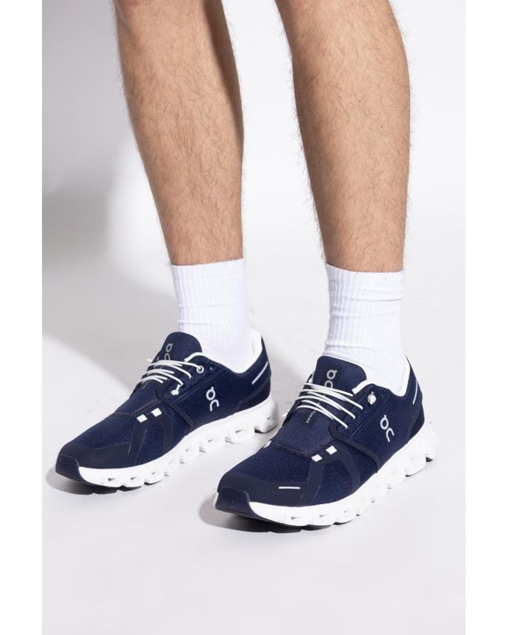 On Shoes Blue Logo Sneakers for men