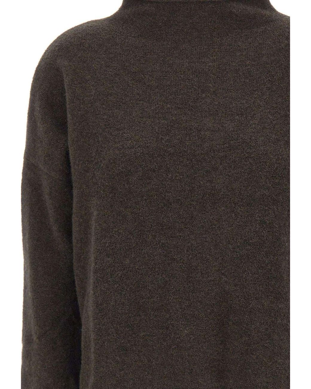 Filippa K Black Mika High Neck Sweater