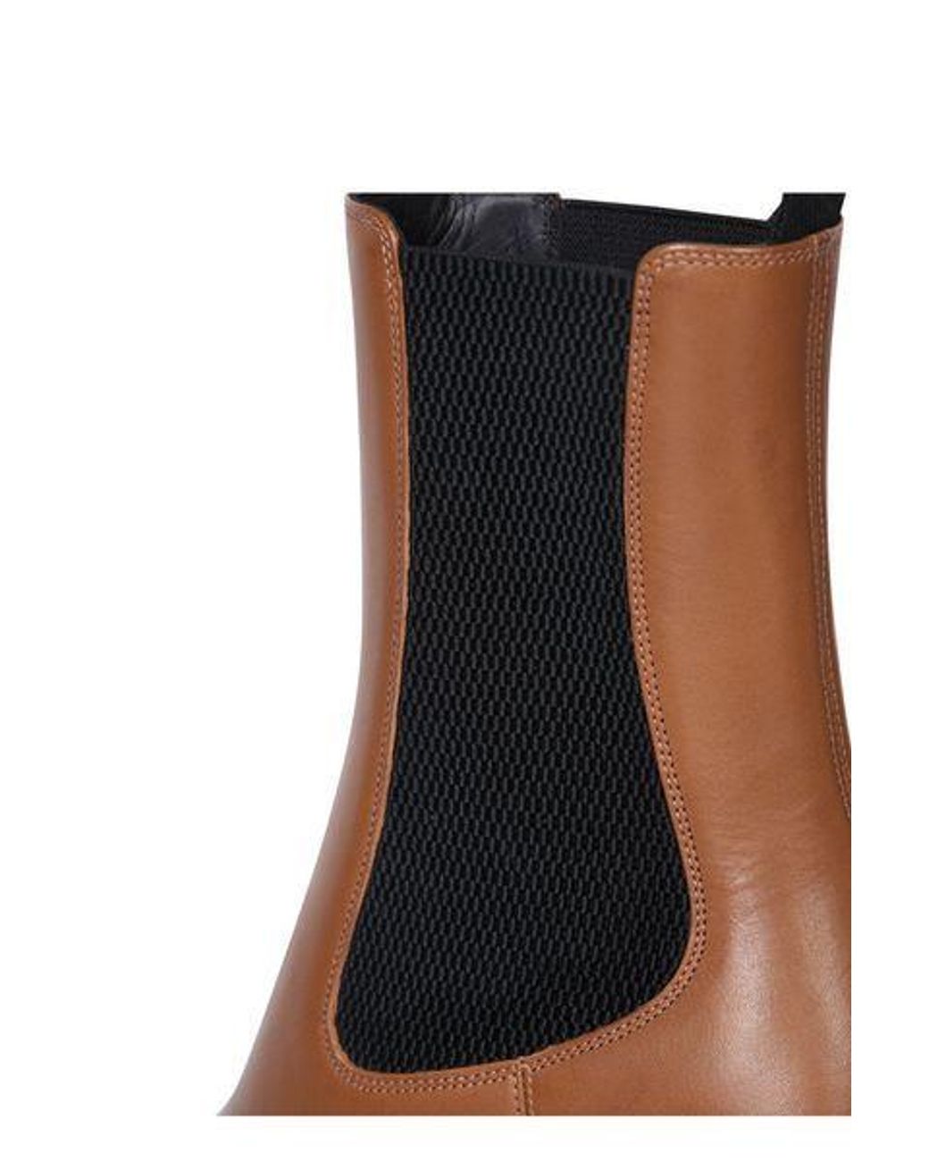 Burberry Brown Elegant Ankle Boots For