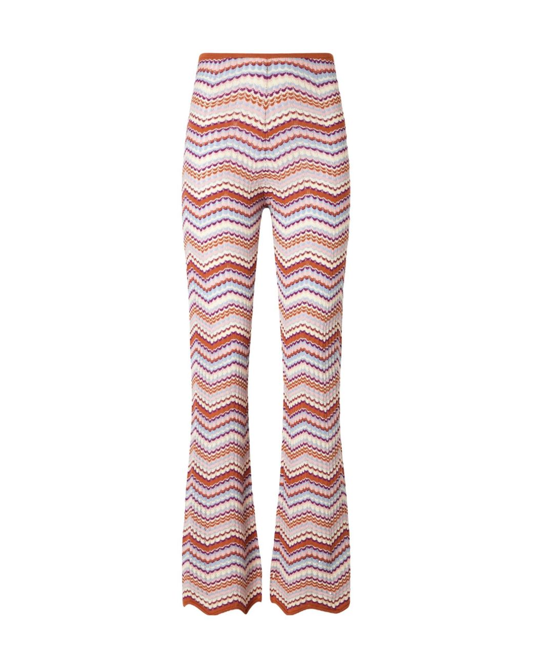 Rixo Red Striped Casual Pants