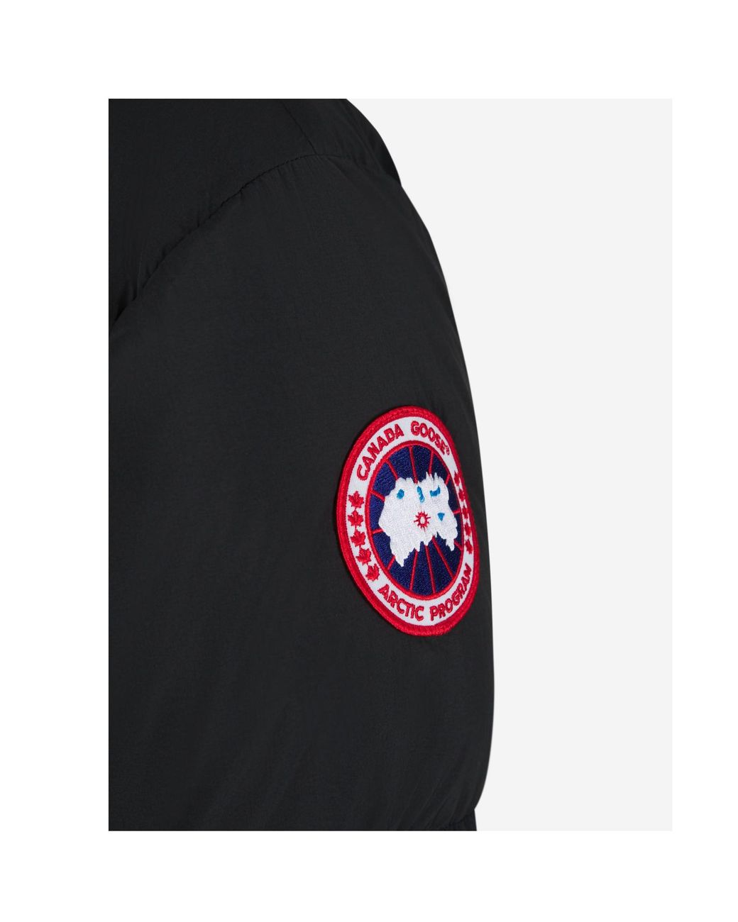 Canada Goose Black Lawrence Zip-Up Padded Parka for men