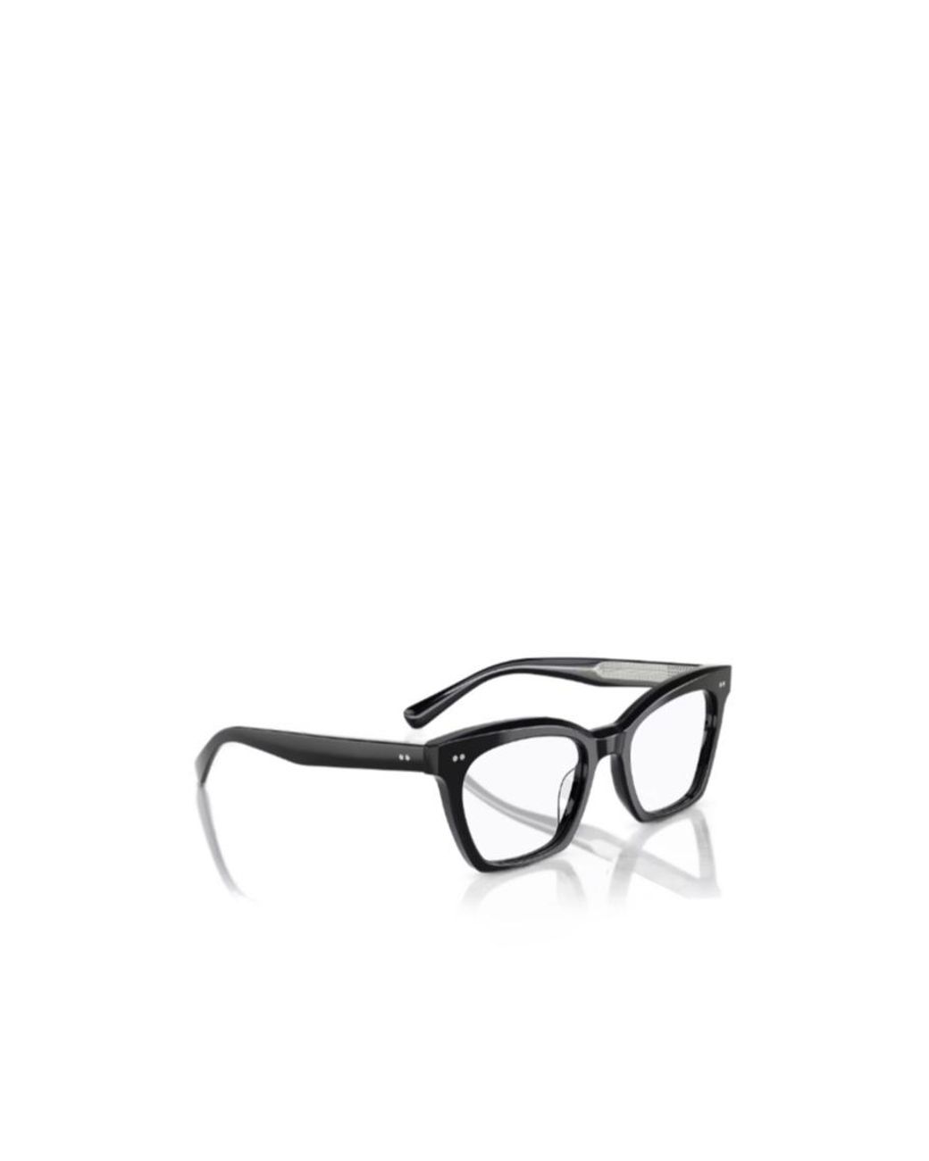 Oliver Peoples White Geometric Optical Frames