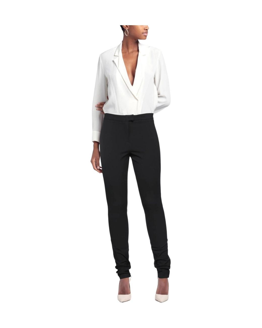 Rag & Bone Black Solid-Color Casual Trousers