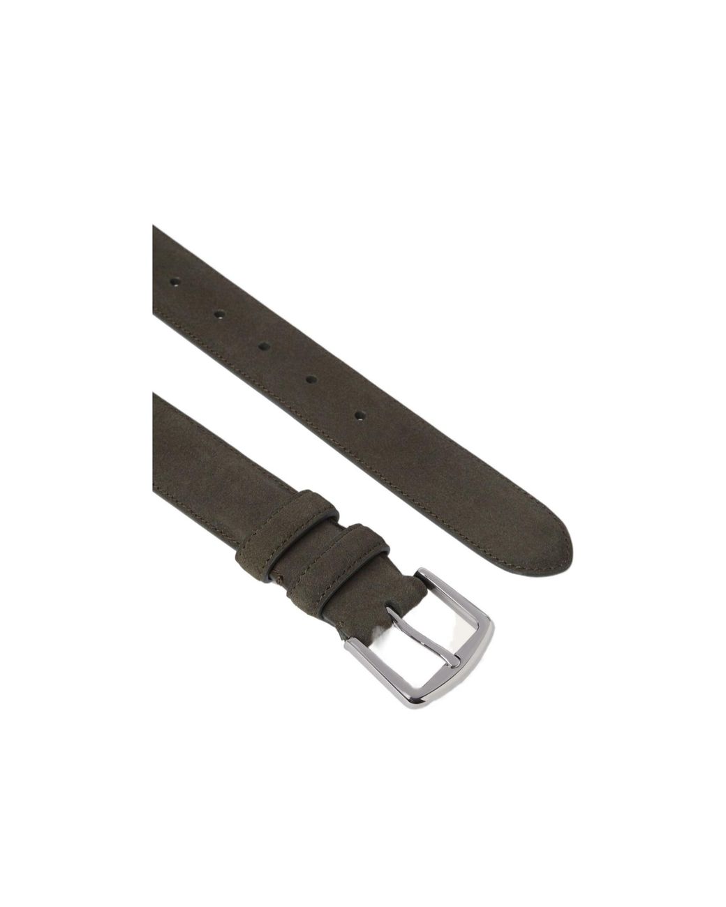Loro Piana White Alsavel Casual Belt for men