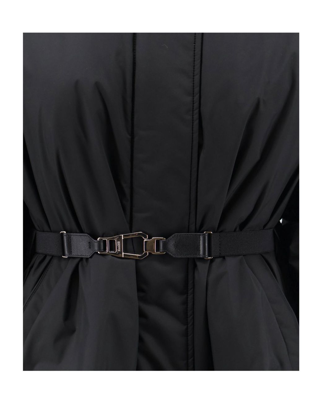 Moorer Black Glarea Short Down Jacket