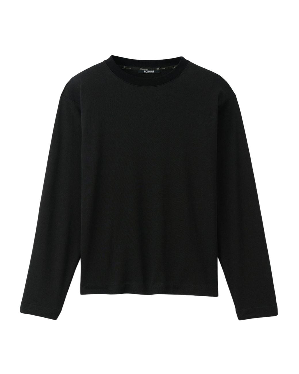 Jacquemus Black Rond Carré T-Shirt for men
