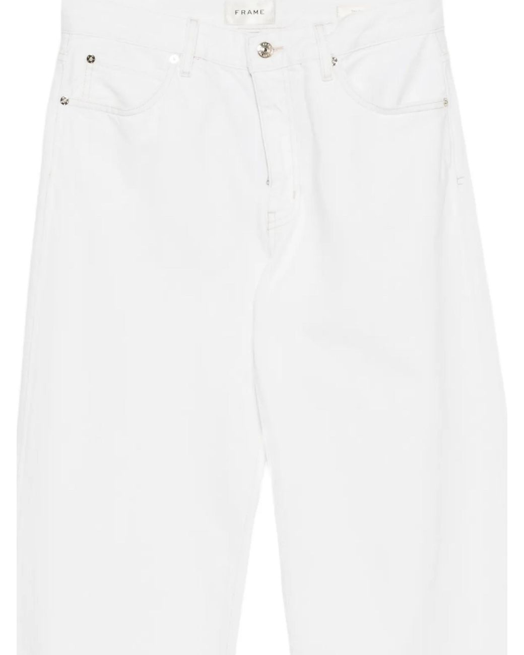 FRAME White Five-Pocket Jeans