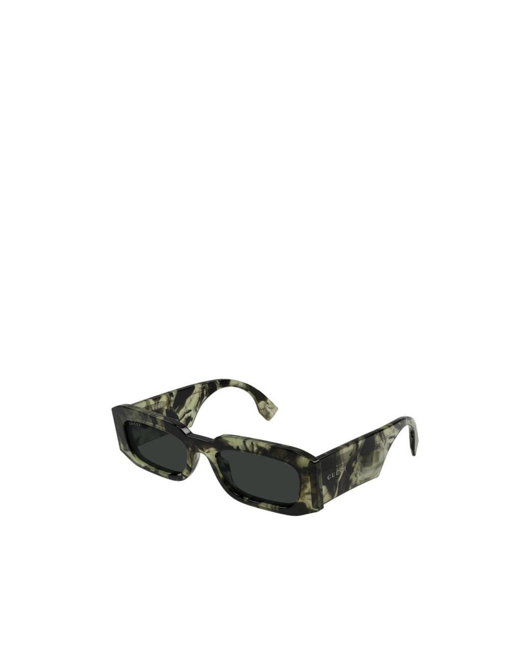 Gucci Black Rectangle Sunglasses for men