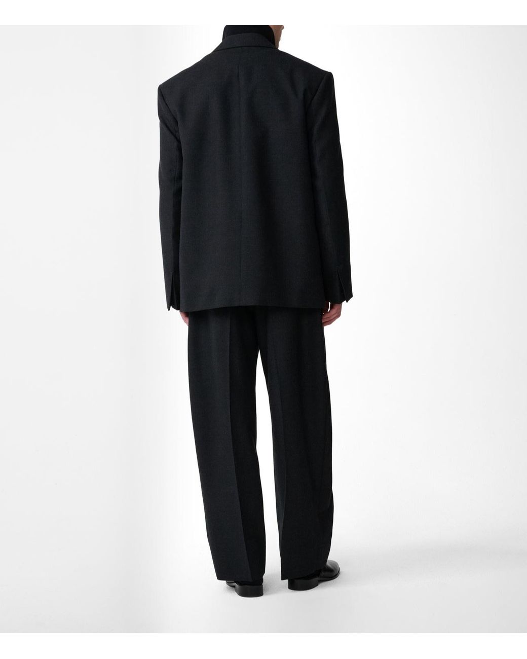 Studio Nicholson Black Fenn Single-Breasted Blazer for men
