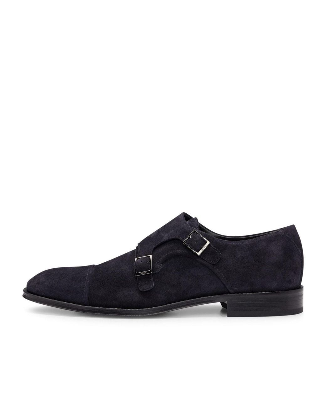Boss Blue Solid Color Loafers for men