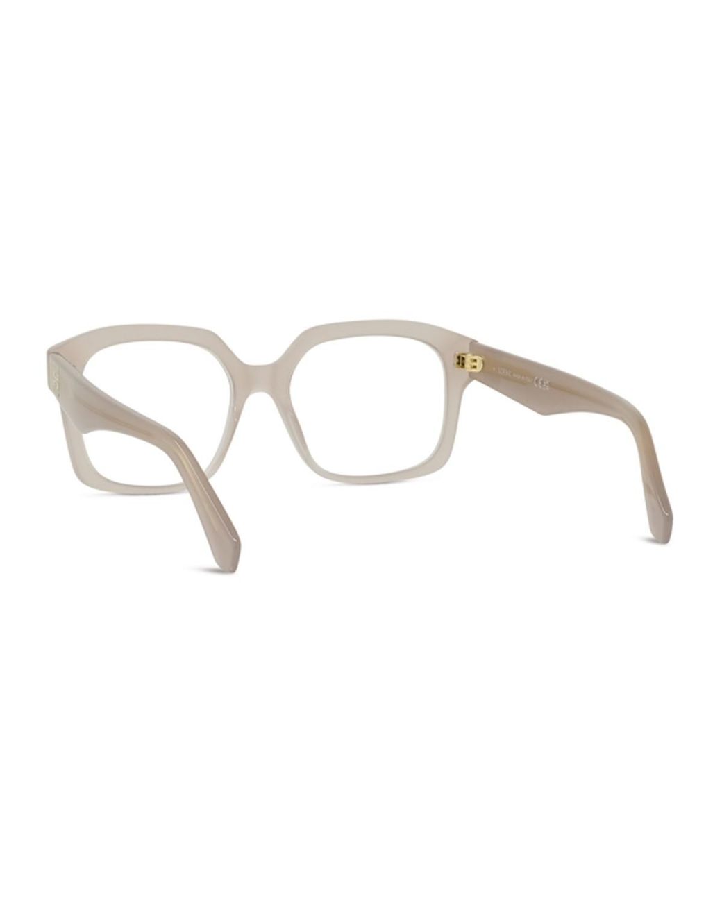 Loewe White Square Frame Glasses