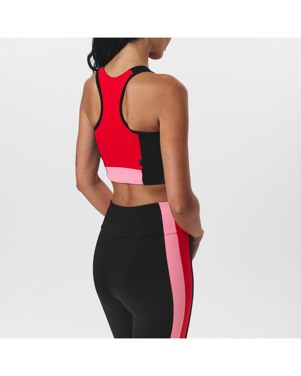 Goldbergh Red Facade Sports Bra