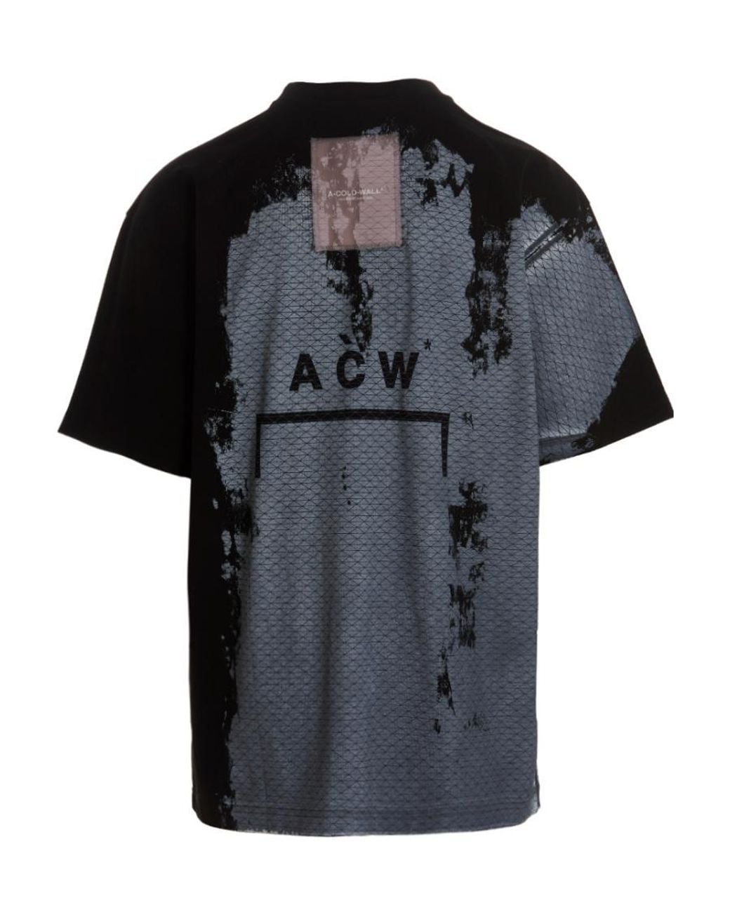 A_COLD_WALL* Black Logo Short-Sleeved T-Shirt for men